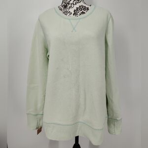 Tek Gear Light Mint Green Sweatshirt Women's XXL